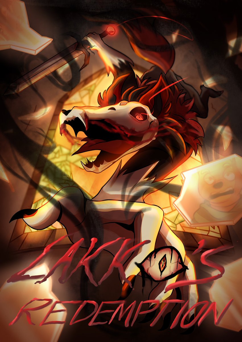 Official poster for Lakko's Redemption. Rated R. 
Poster credit to <a href="/DuskFawx/">Dusk Fawx Animation</a>