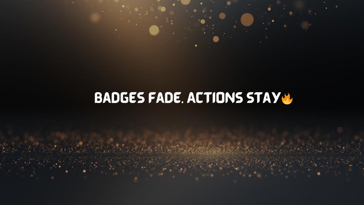 Static badges lie.

Dynamic reputation tells a story.

We’re building for the story.