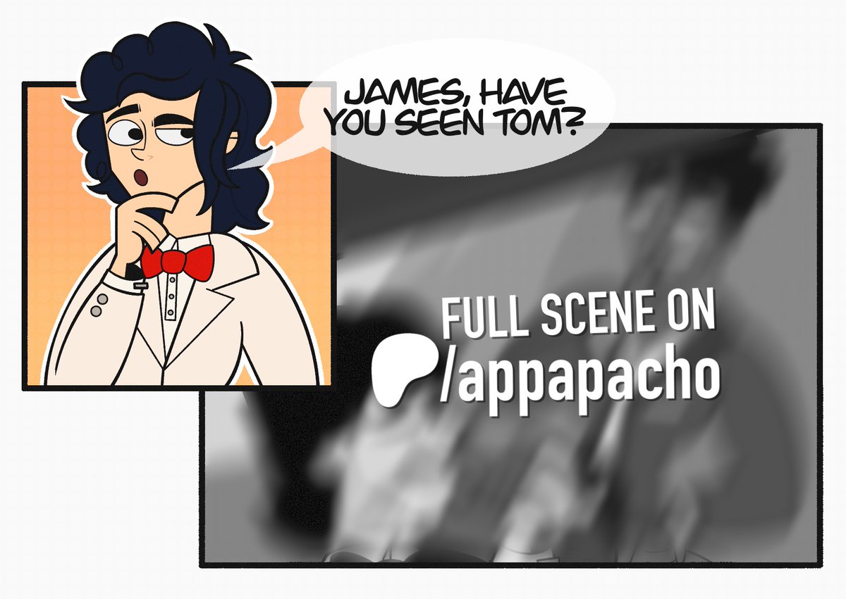 Do you wanna know where Tom is? 🤔

#disventurecamp #bara #baraart