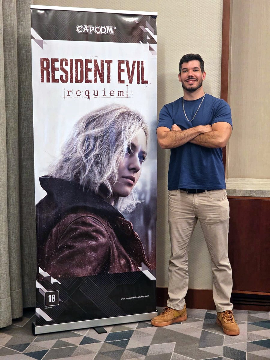 Depois de 300 mil anos, postei uma foto nova e essa foto me lembra muito Resident Evil.

Lembrando que saiu meu vídeo de prévia de RE Requiem hoje!