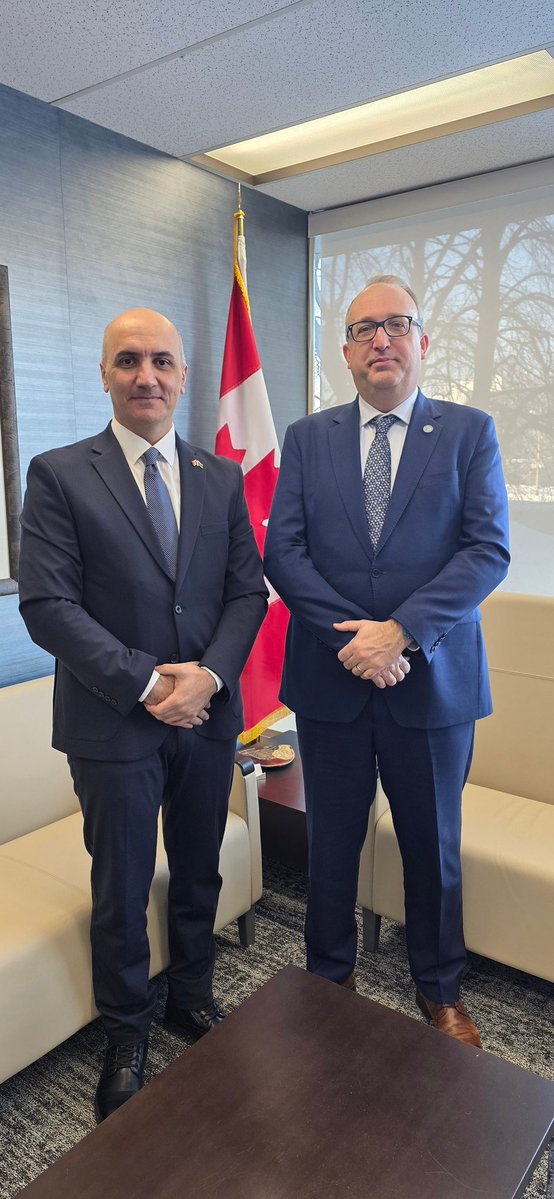 AzEmbCanada's tweet image. A pleasure meeting Mr. Sébastien Carrière, Chief of Protocol of Canada. Thankful for the warm hospitality and the opportunity to share perspectives on topics of mutual interest. 🇦🇿🤝🇨🇦
