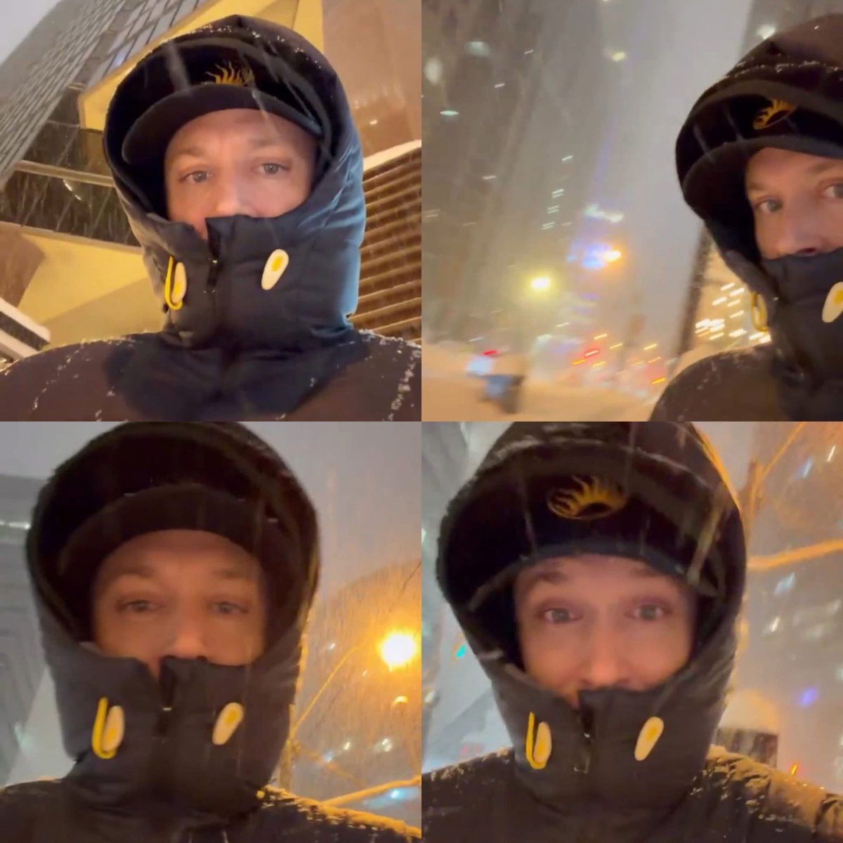 —— ; let it snow