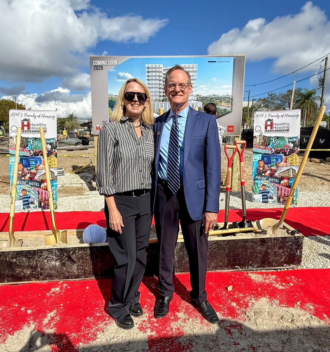 glavovicstudio's tweet photo. Little River Plaza has officially broken ground! In partnership with @AIDSHealthcare  and @healthy_housing, we are proud to announce that Miami, Florida will soon include 250 #affordable homes right in the heart of #LittleRiver.

@EileenHigginsFL

#art #architecture #urbandesign https://t.co/yZ82CiejYA