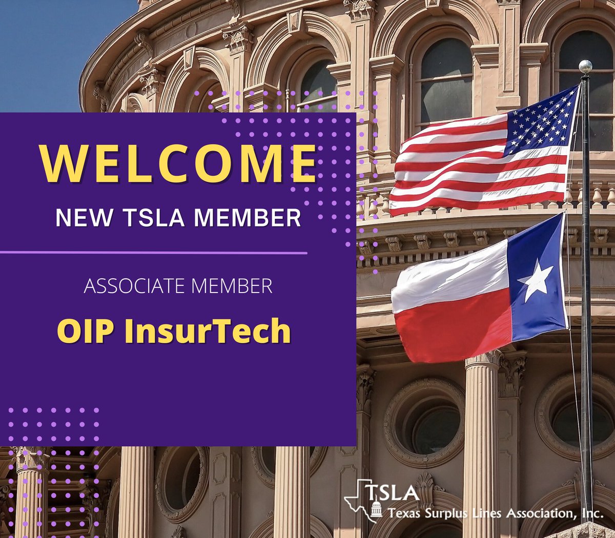 TSLA_inc's tweet photo. Please welcome new Associate member - OIP InsurTech https://t.co/bCgBZBFUHJ