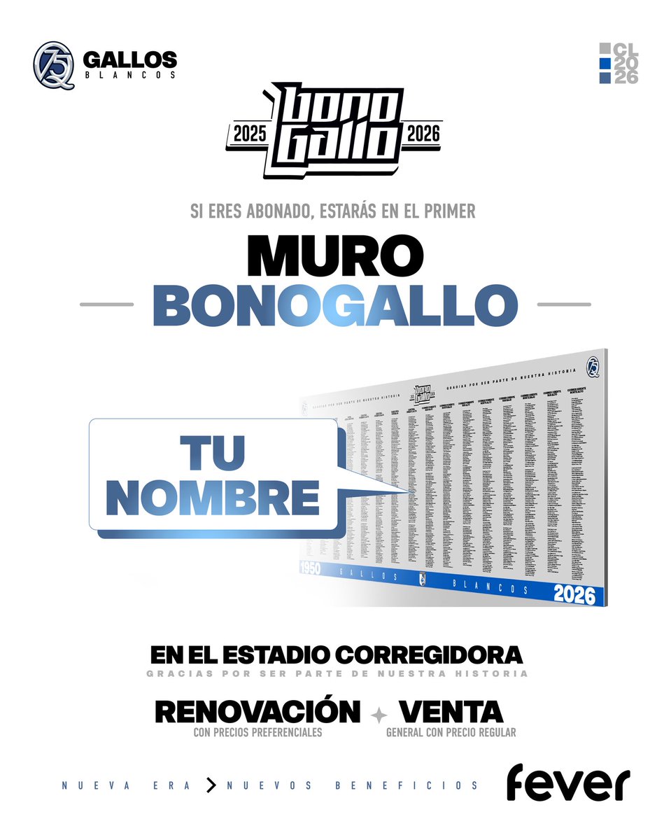 Club_Queretaro's tweet photo. ¡Iniciamos febrero con partido y queremos verlos en casa! 🏟️

Boletos disponibles aquí: https://t.co/jR44VMaVh7

#ResetAzulyNegro https://t.co/1PqVe0JFAI