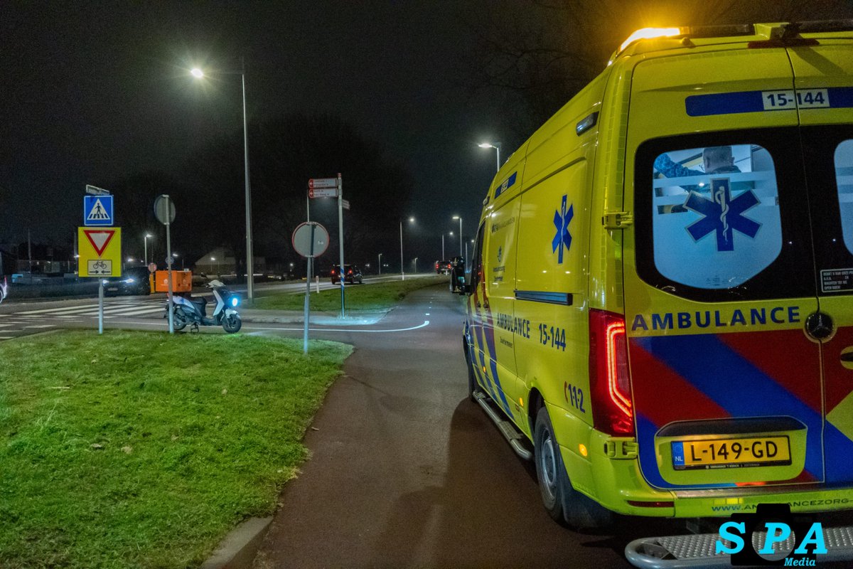 Scooterrijder nagekeken na val in Berkel en Rodenrijs