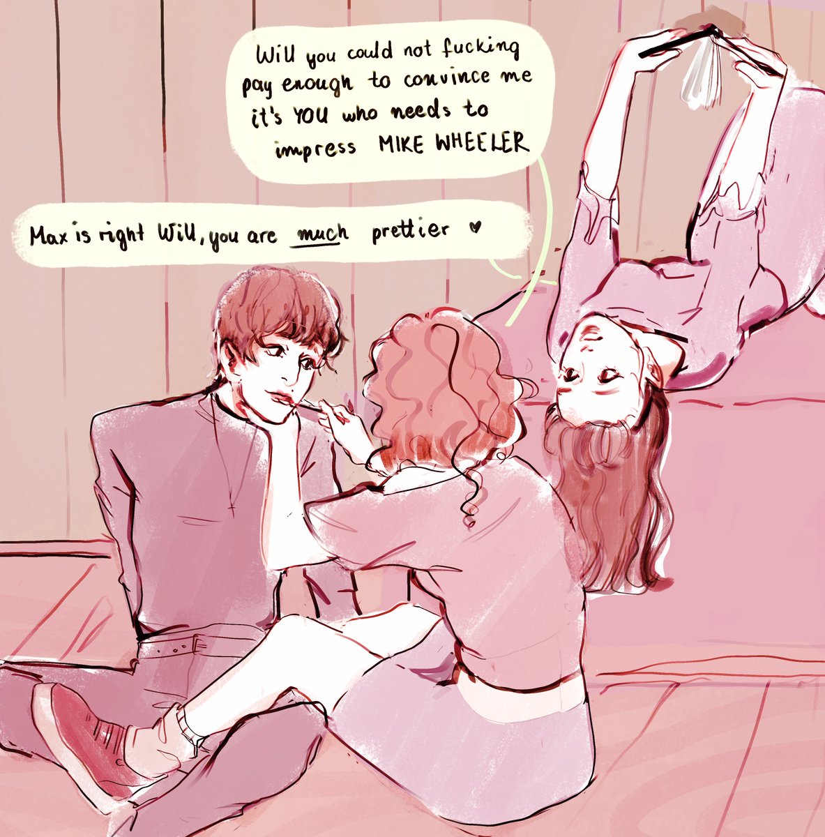 domi_mi__'s tweet image. i didn't have much time but the prompt gave me this vision, also el is here 🫶🫶