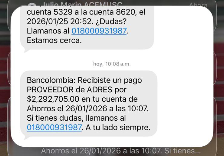 Gracias a <a href="/ANIRNACIONAL/">ANIR NACIONAL</a>
Los internos e internas del país, empiezan a recibir su primer salario. Una deuda histórica que lograron saldar.
Es histórico todo lo que esta asociación hace!!

Felicitaciones.

Colegas, recuerden siempre que fue la Anir y no las sociedades científicas.