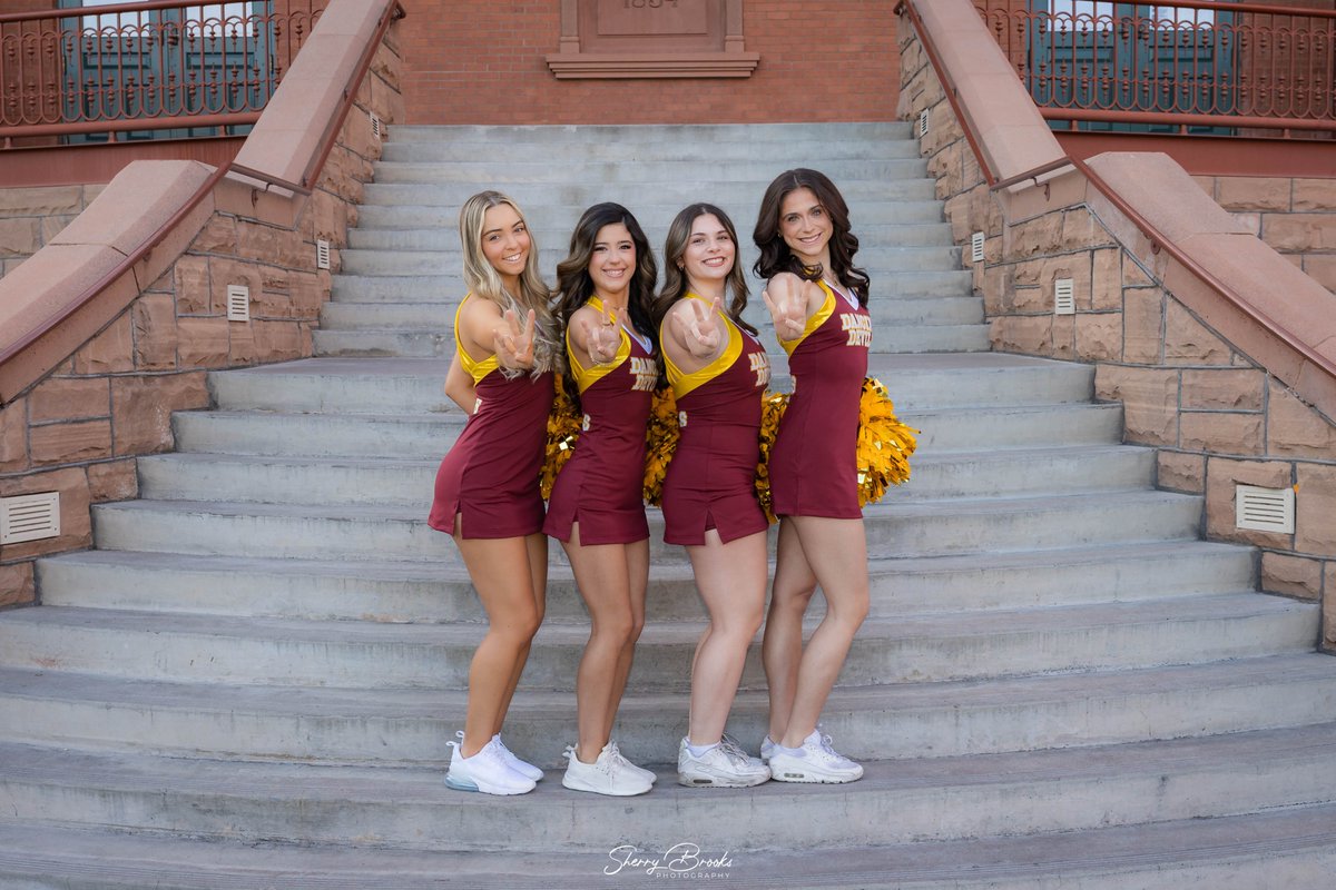 PhotosbySherry's tweet photo. So proud to capture the ASU Dancing Devils together. These team photos are all about unity, confidence, and the energy that makes being a Sun Devil unforgettable. Forks up to this amazing squad! #ASUSpirit #forksup #sundevil #oldmain #chandlerphotographer #asudancingdevils https://t.co/W3bv7yAX2Z