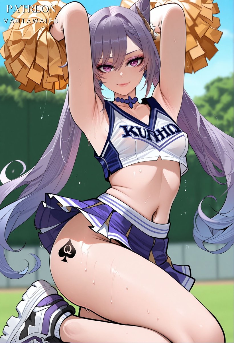 VantaWaifu's tweet photo. KeQing ♠️

#QoS #Blackedwaifus #GenshinImpact #Keqing