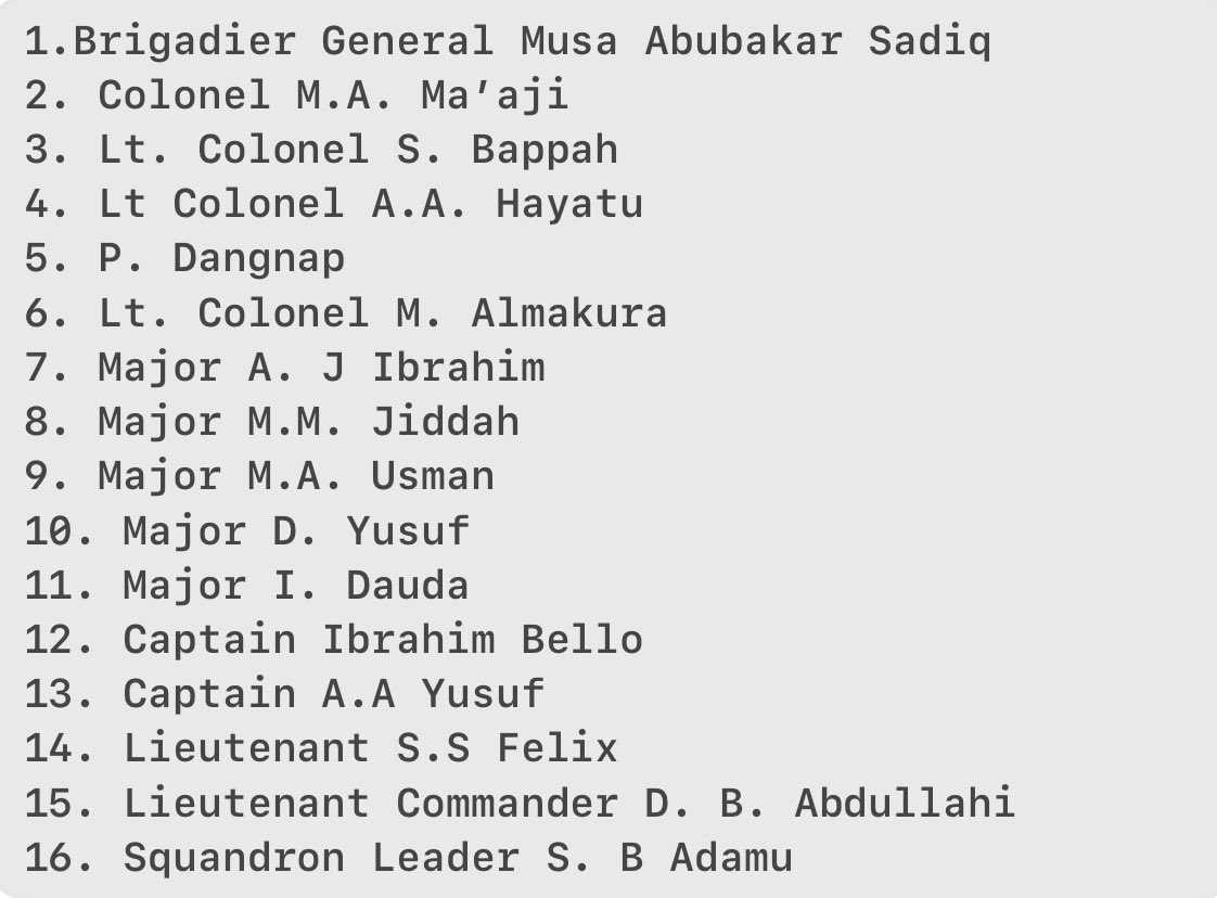 AKakanfo's tweet image. For the sake of history and Yoruba children yet unborn and coming generations. We must never forget there was an Arewa coup detat during the presidency of a Yoruba man in the 21st century.
Save it because they will deny it.