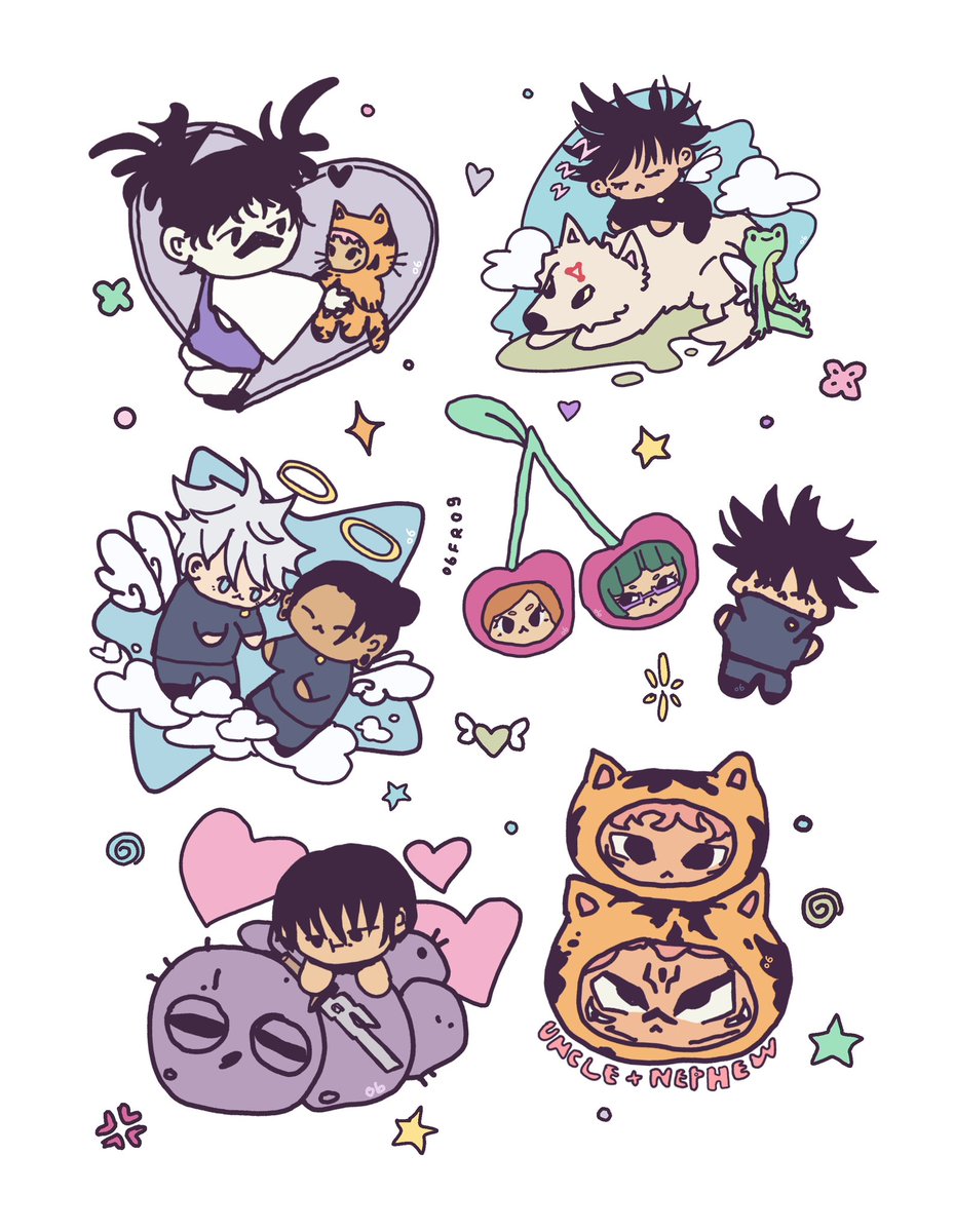 o6frog's tweet image. jujutsu kaisen sillies ★  #jjk #呪術廻戦