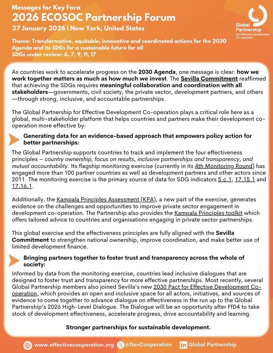 Global Partnership tweet media