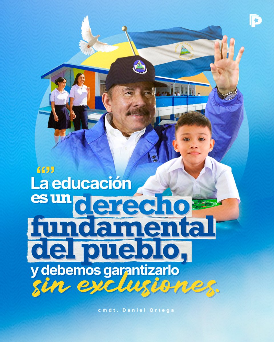 La educación pública continúa fortaleciéndose como base del desarrollo en Nicaragua. Con más escuelas, mejores condiciones y acompañamiento a las familias, se avanza en garantizar el acceso igualitario al aprendizaje para la niñez y juventud en todo el país.