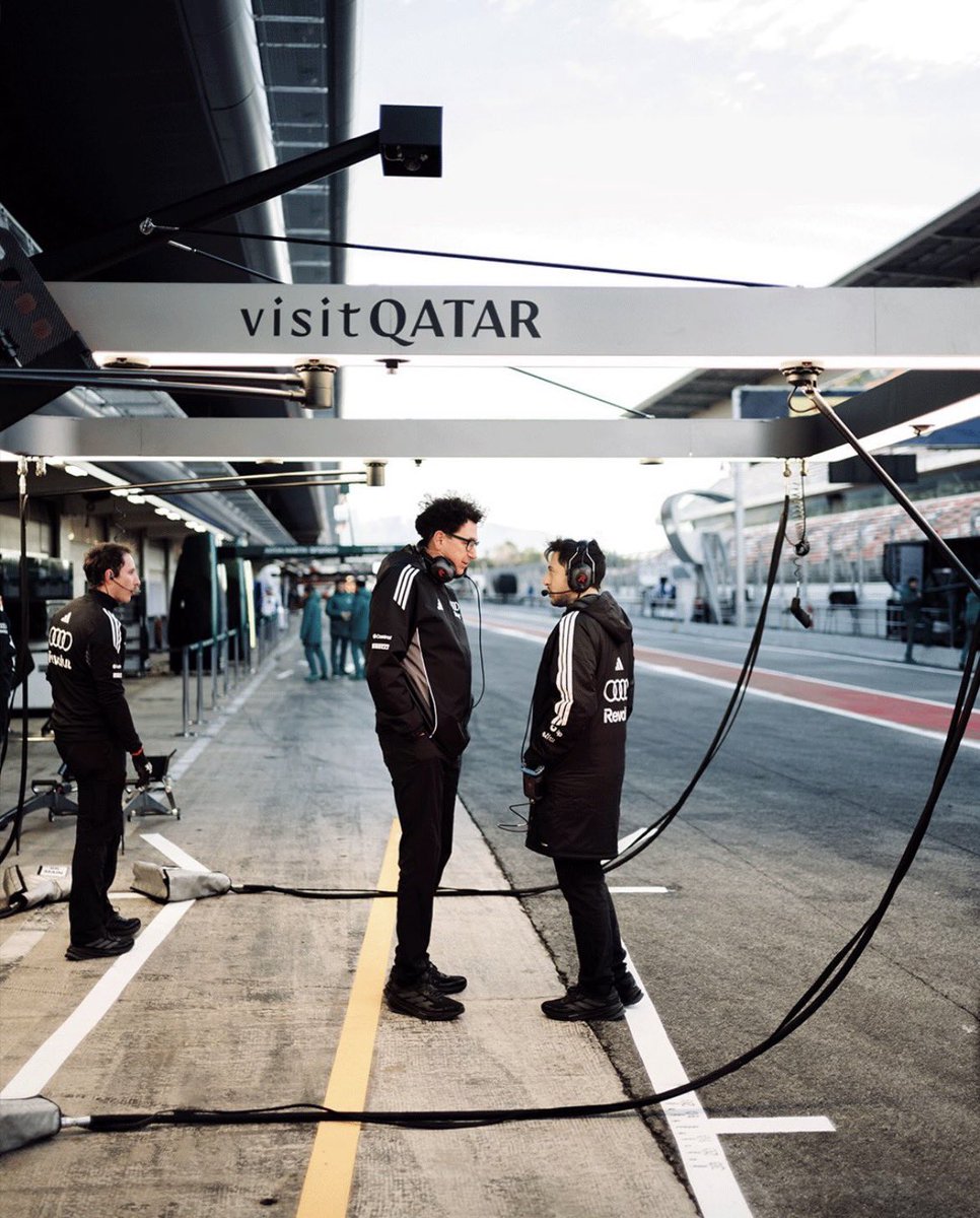 Inside Audi F1 tweet media