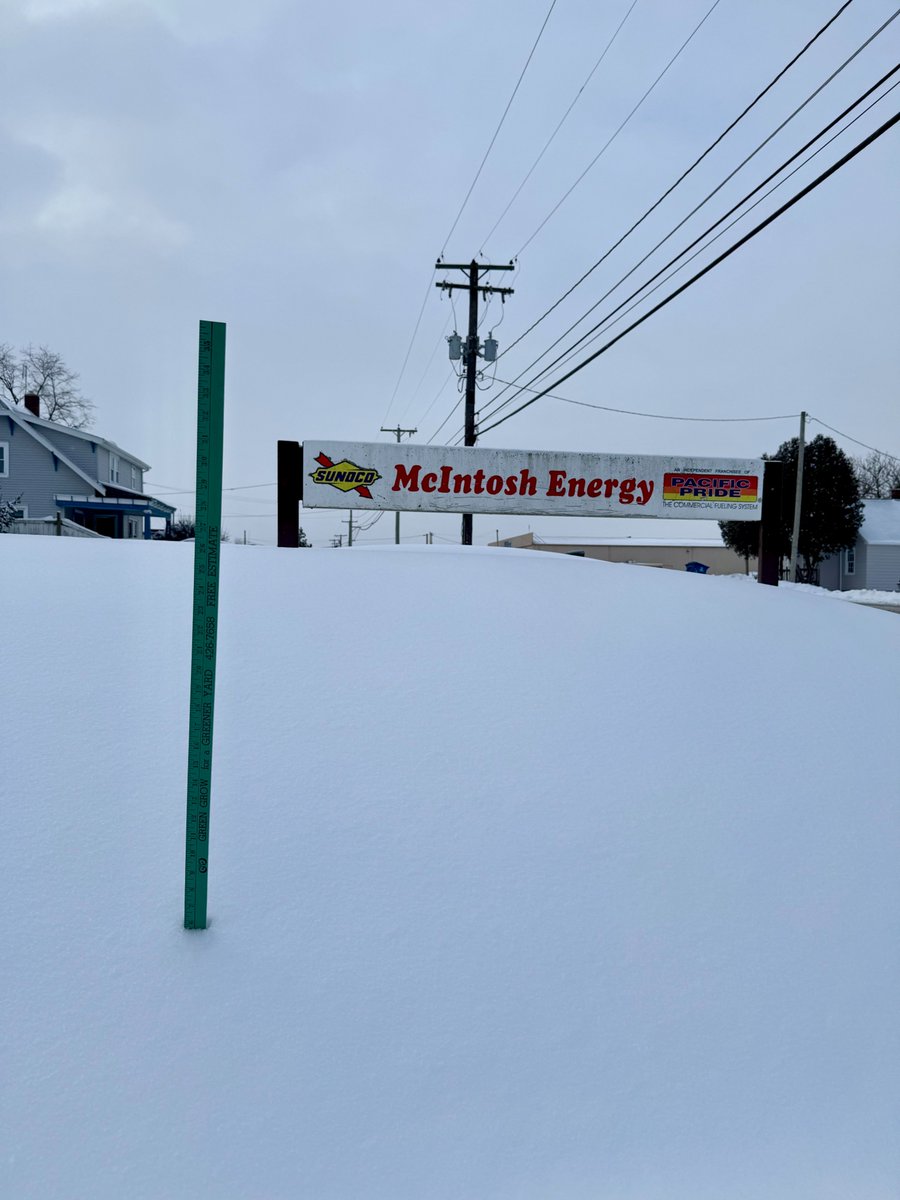 Even with all this snow, our tank wagon driver Brian is still out on the roads ensuring our clients fuel tanks are filled!