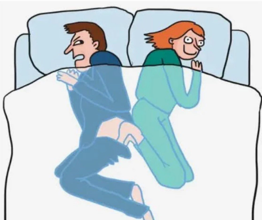 glitchu__'s tweet image. He : your feet are always frozen. 🥶

Me: