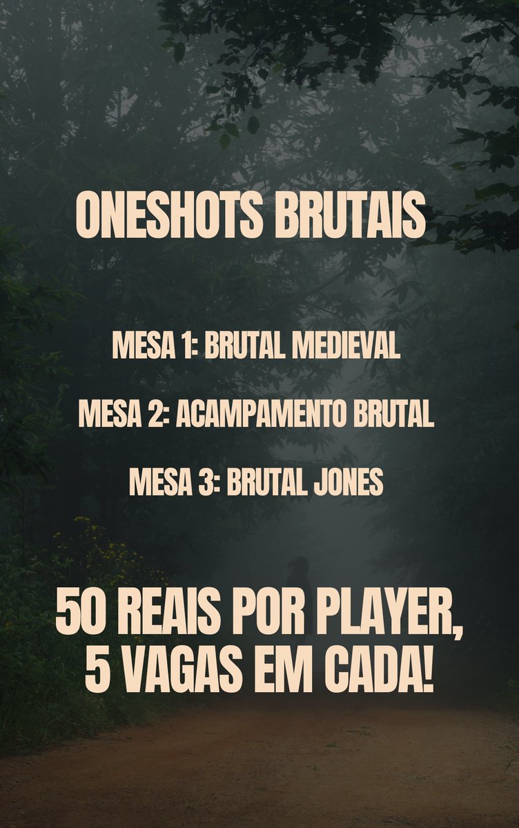 thedragonesa's tweet photo. ⚠️ ATENÇÃO ⚠️

Galera, eu levei um golpe de uma empresa de parceria e por conta disso vou precisar abrir 3 ONESHOTS comissionadas de emergência de BRUTAL!

São três mesas diferentes, com temas diferentes, 5 vagas cada, é só comentar a que você quer jogar!

RT POR FAVOR! https://t.co/FBSbONyiII