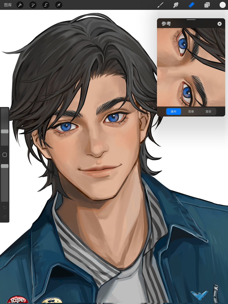 我有黑发蓝眼癖 #dc #Nightwing