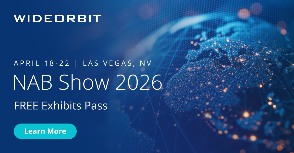 Meet with us at NAB 2026! Find us at Booth W1751 in the West Hall of the Las Vegas Convention Center. Get a FREE NAB exhibits pass by using our code NS3829, and reach out to schedule a meeting time during the show. See you there! ow.ly/8mTQ50Y1UXA #NABShow