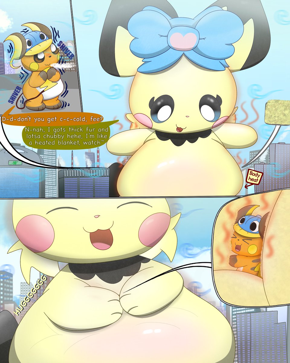 Staying warm comes natural to me :3