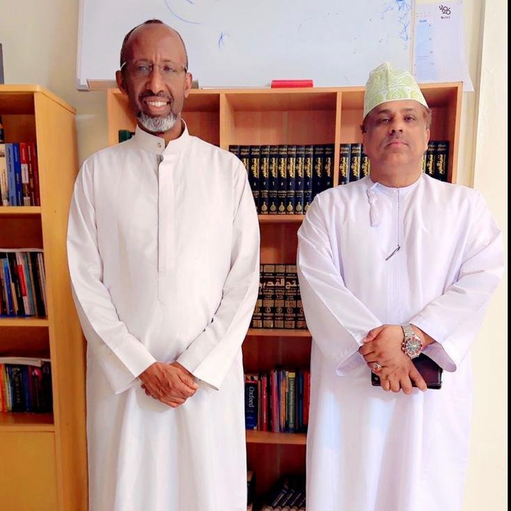 #نيروبي| تشرفت اليوم بلقاء معالي الدكتور فارح شيخ عبدالقادر، وزير التربية والثقافة والتعليم العالي بجمهورية #الصومال الفيدرالية، وذلك خلال زيارته للعاصمة #الكينية نيروبي.

ساد اللقاء أجواء ودية، واستعرضنا خلاله عدداً من الموضوعات ذات الاهتمام المشترك، معرباً عن تقديري البالغ