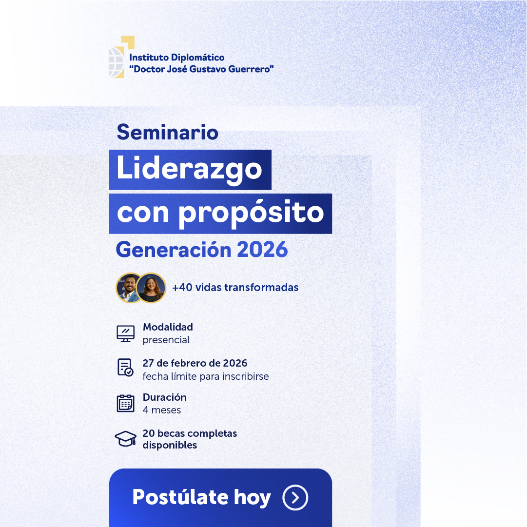 📌 En 2026 lidera con propósito

Desarrolla habilidades para convertirte en un agente de cambio local. Postúlate a una beca del seminario Liderazgo con Propósito: formación práctica para líderes que marcan la diferencia.

Más información: idg.edu.sv/go/ldc0ugef