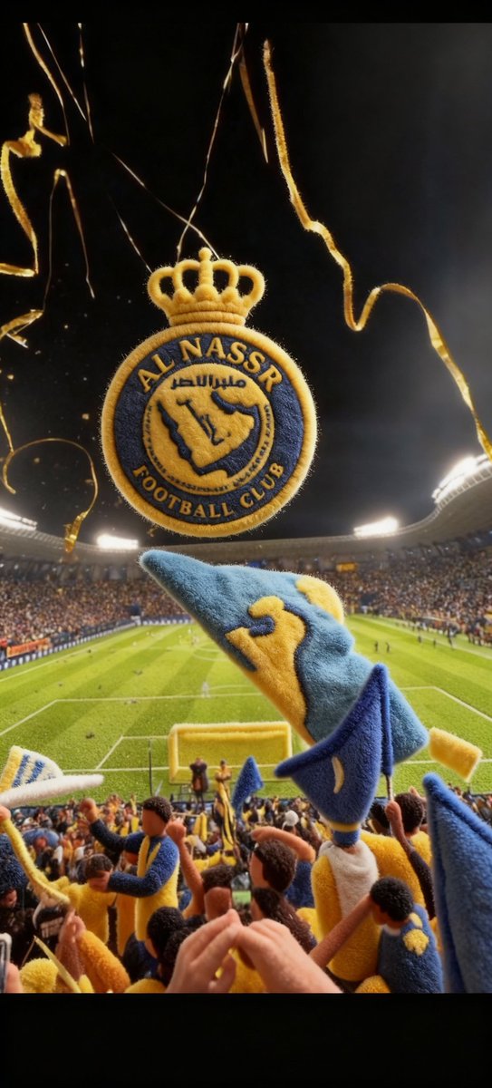 طرق فزنا الحمد لله 💙💛#النصر_التعاون