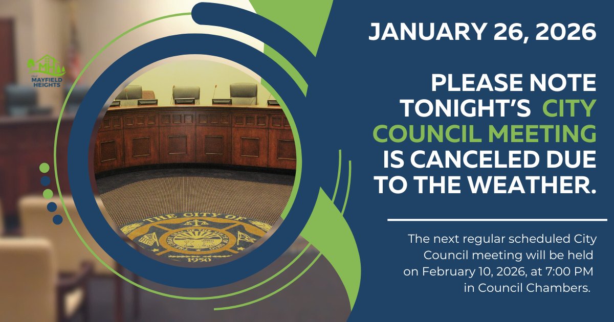 Mayfield Hts. City (@mayfieldhtscity) on Twitter photo 