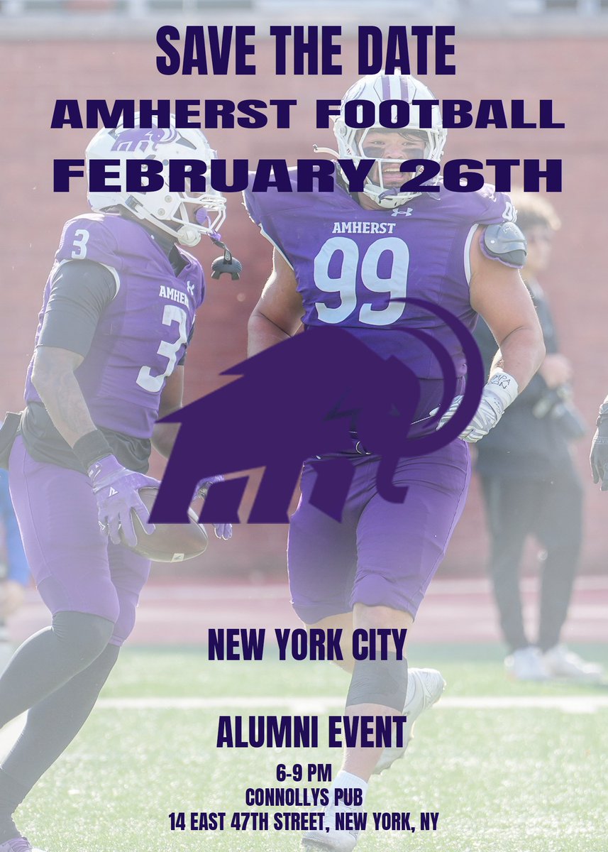 Amherst College Football tweet media
