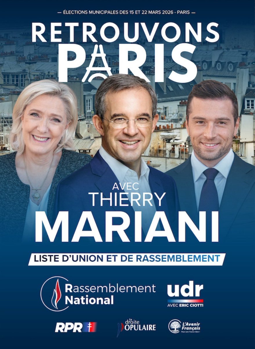 🔵🔴Point sur le programme CHOC SÉCURITAIRE de <a href="/ThierryMARIANI/">Thierry MARIANI</a> seul candidat à vouloir remettre Paris en ORDRE ! 🔴🔵

1) 🚔Armer la police municipale, augmenter ses effectifs, renforcer son dispositif de vidéo-protection.   

2) 🌙Multiplier les patrouilles 24h/24, pour assurer