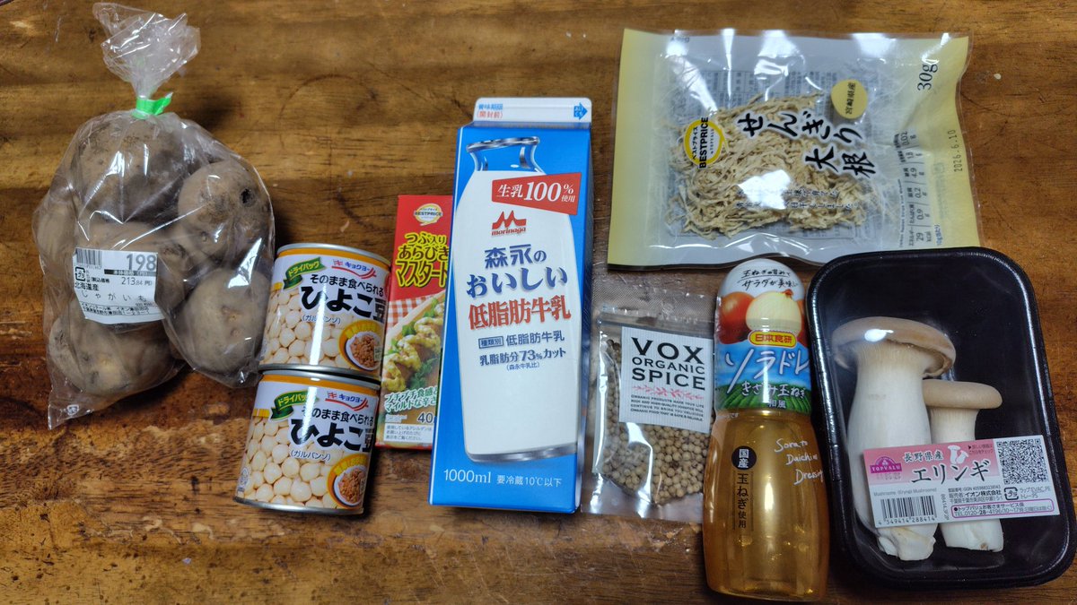 hirofumi220's tweet photo. #今日の夕ごはん 1月26日(月)
・ポトフ
ベーコン、スペアリブ、キャベツ、にんじん、大根、かぶ
・レタスのサラダ(たまねぎドレッシング)
・赤蕪の酢漬け
#todaysdinner
#おうちごはん
#鍋物料理
#ポトフ #potaufeu
買い物 牛乳など https://t.co/YcjX6L3fUS