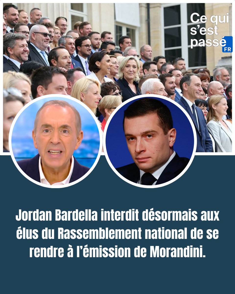 🚨 FLASH | Cette décision intervient après le maintien à l’antenne de Jean-Marc Morandini, malgré sa condamnation pénale devenue définitive pour corruption de mineurs, confirmée récemment par la Cour de cassation.
