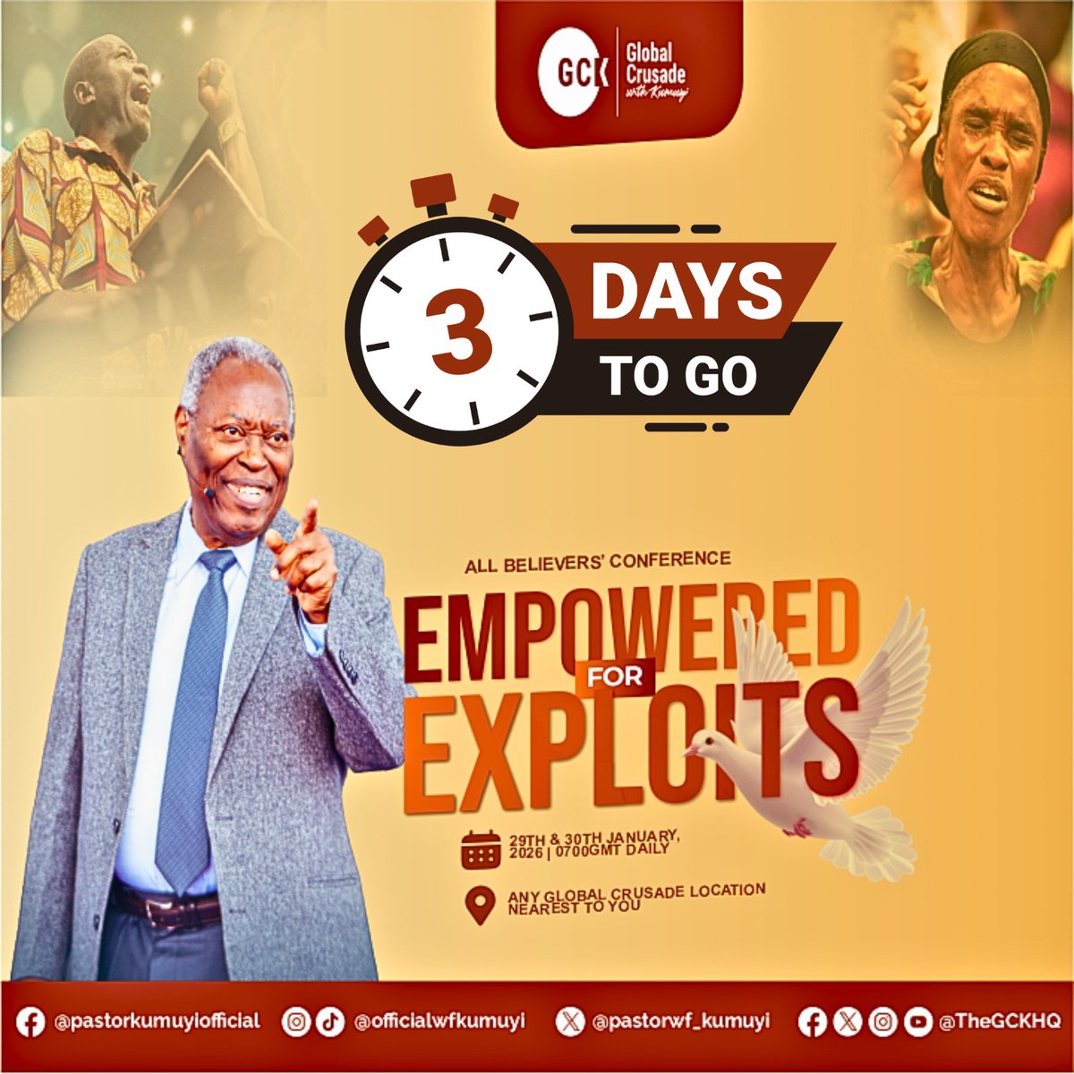 Dlcf_UofA's tweet photo. Just 2 days left for the fresh anointing. 3 days to empowerment and 5 days for a change 
Be there !!!

#GCKinUyo #FreshAnointing #PastorKumuyiinUyo #GCKAkwaIbom #GlobalCrusadeWithKumuyi #DCLMAKS https://t.co/udqDPi5RlG