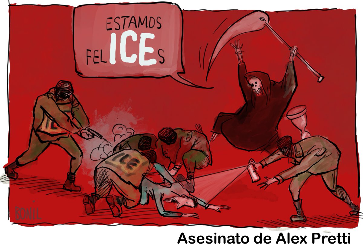 El reciente asesinato del ciudadano estadounidense Alex Pretti, a manos de ICE, revela una vez más el rostro despiadado y abusivo de esta cacería de humanos.