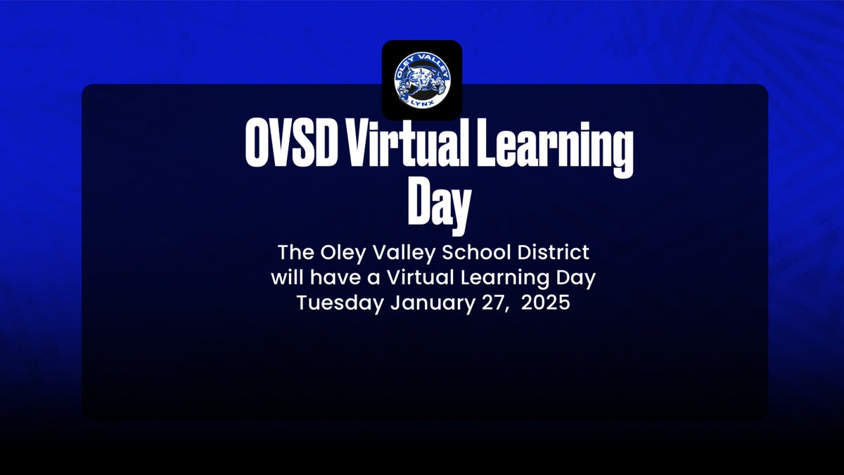 Oley Valley School District tweet media