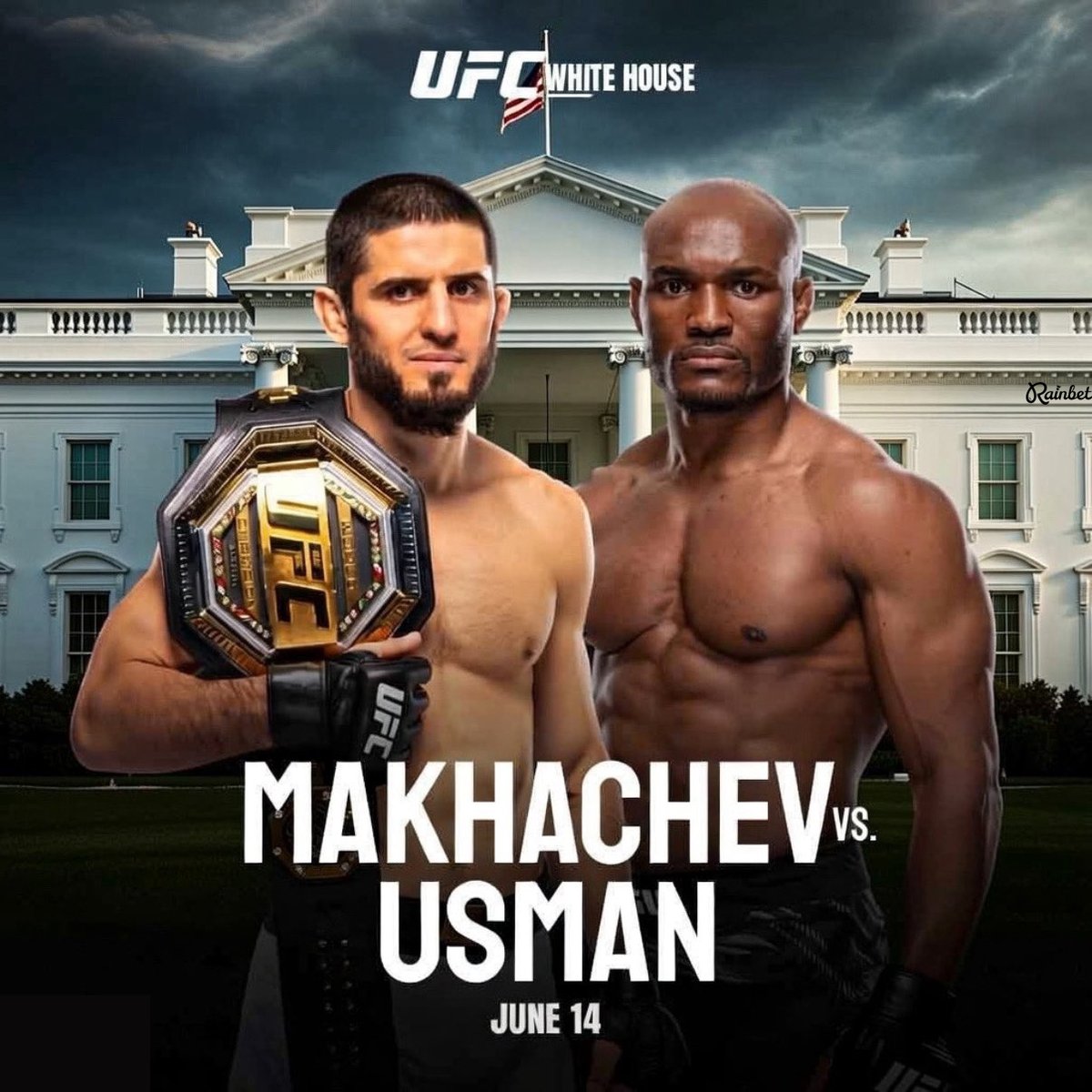 🚨 BREAKING: Islam Makhachev vs Kamaru Usman is verbally agreed for #UFCWhiteHouse on June 14th.   

The event will take place on The White House South Lawn in Washington, D.C <a href="/ufc/">UFC</a> <a href="/rainbetcom/">Rainbet.com</a> #ufc <a href="/danawhite/">danawhite</a> <a href="/USMAN84kg/">KAMARU USMAN</a> <a href="/MAKHACHEVMMA/">Makhachev Islam</a>