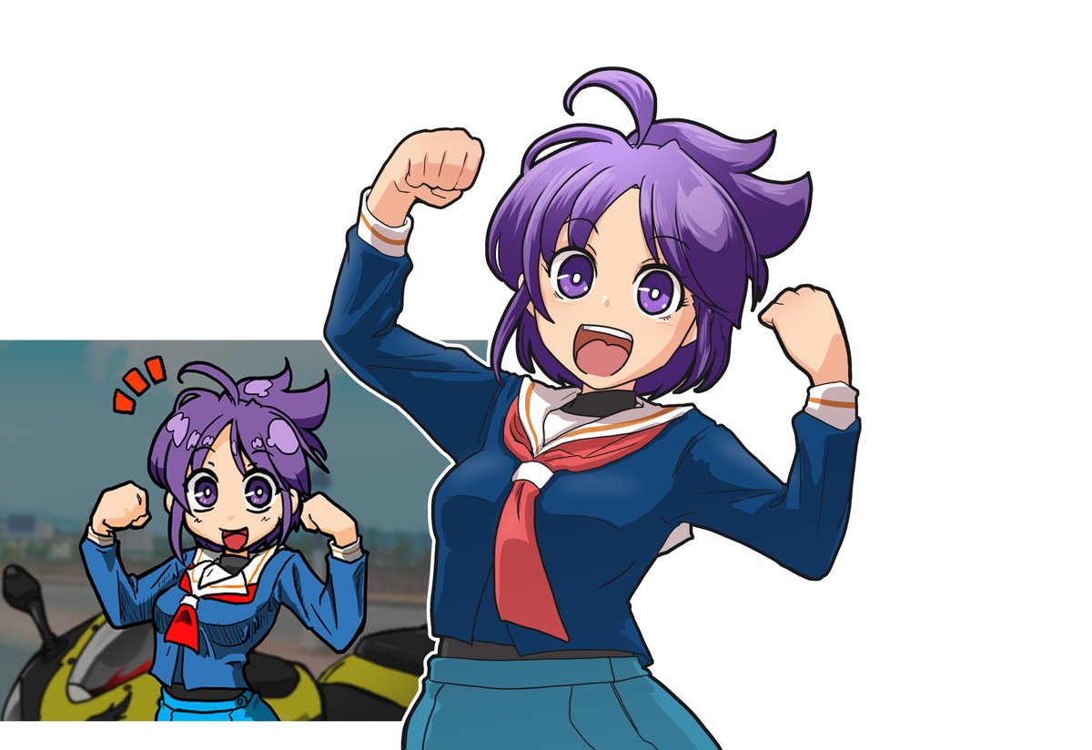 オリキャラをしばらく描いてないな
となりまして 描いてみました。

←2016年 2026年→ 