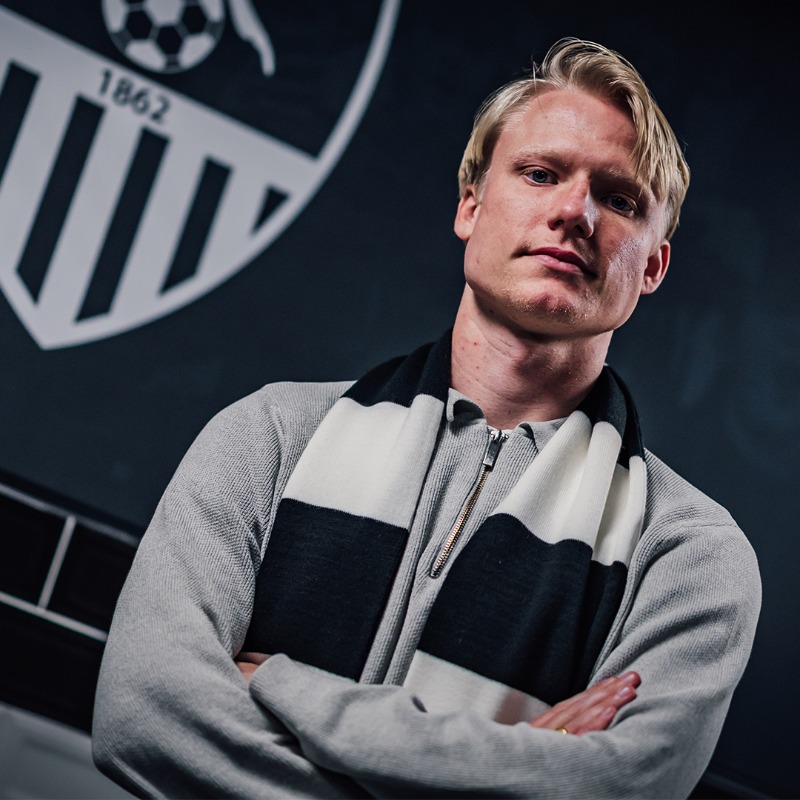 Official_NCFC's tweet photo. Velkommen, Harald Nilsen Tangen 👋

The Norwegian attacking midfielder joins us on an initial loan from Sarpsborg 08 which could be made permanent this summer!