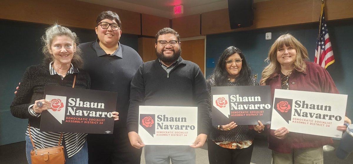 MuslimDemsNV's tweet photo. Shaun Navarro — or as we lovingly call him Shaunullah — has shown up for our masjid for 5+ years.
From Solidarity supply drives to Holidarity at Masjid Sabur, he’s always stood with our community.
The Muslim Caucus wishes him luck in his race. We know he’ll have our backs. https://t.co/1tOjStzsGA