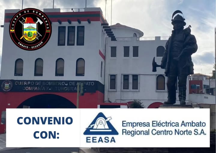 Reafirmamos nuestro compromiso de mantener el Convenio de Cooperación Interinstitucional con la Empresa Eléctrica Ambato (EEASA), mismo que consiste en la recaudación de valores mensuales de la tarifa de luz equivalentes al 0,5%