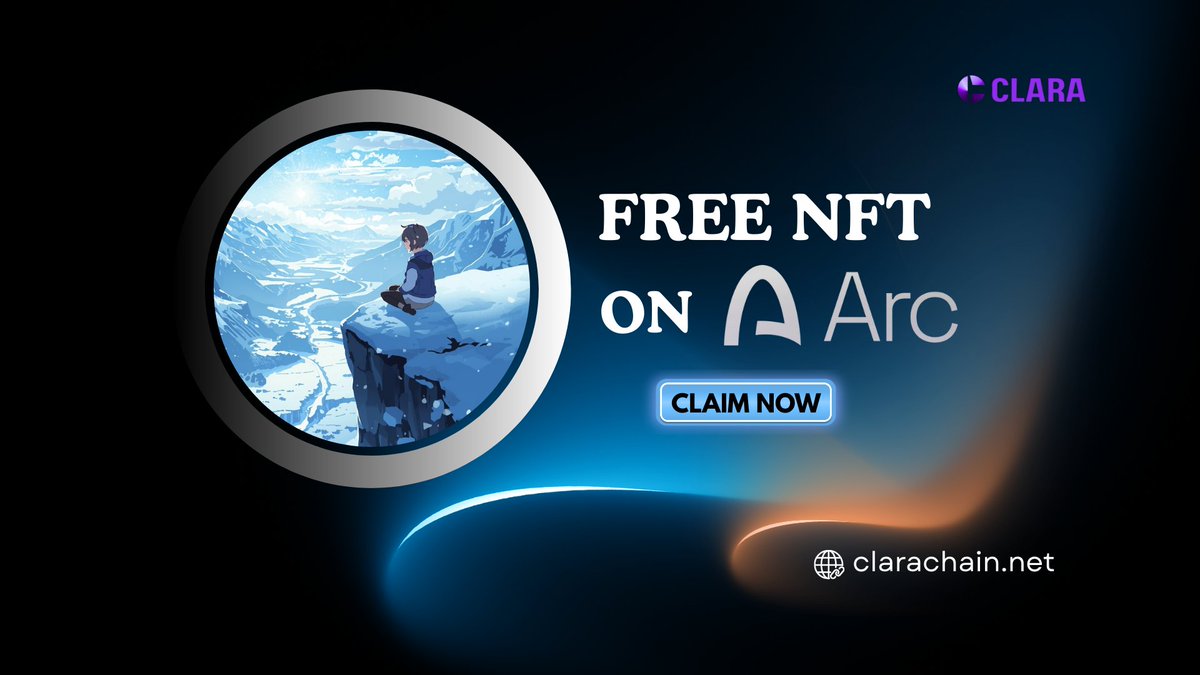 Free Mint NFT on Arc Testnet 

"ARWEN" on CLARA

🔗Mint: clarachain.net/arwen

RT &amp; Paste Your Wallet Address Below ⬇️🎁