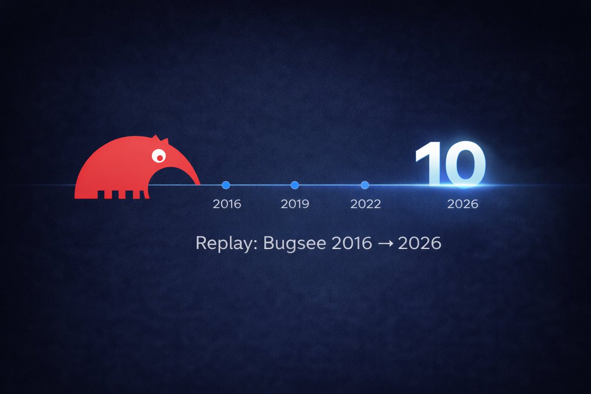 BugseeHQ's tweet photo. Bugsee is 10 years old this month!   https://t.co/7PTWOLpOWT https://t.co/bvZ3NpJ8dm