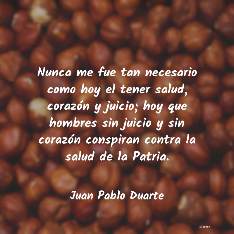 patobonato's tweet photo. “Vivir sin Patria, es lo mismo que vivir sin honor”.

Hoy honramos a Juan Pablo Duarte, Padre de la Patria dominicana 🇩🇴

Para los que no conocen sobre este patriota dominicano, les comento que esta persona, incluso siendo muy joven, ideó una nación independiente, libre y soberana.

Conformó la Sociedad La Trinitaria y lideró el movimiento independentista que dio paso al nacimiento de la República Dominicana. 

Para lograrlo involucró a sus amigos y a su familia, que hipotecó sus bienes para financiar el movimiento contrario a la ocupación haitiana de 22 años, y se comprometió con la causa hasta morir en el exilio. 

Casi dos siglos después, es un prócer en República Dominicana y los dominicanos lo aman.

Luego de varios días de estar leyendo libros dedicados a él que me han regalado los dominicanos cuando estuve ahí…me llama poderosamente la atención como todo lo que Duarte decía hace muchos años atrás SIGUE APLICANDO HOY EN DÍA !

Duarte fue el primero que “la vio” y patriotas como él ya casi no se encuentran.

Qué bueno que los dominicanos sigan honrando su nombre y no se haya perdido en el olvido como pasa en otros países con varios próceres.

Sin dudas, Juan Pablo Duarte los cuida a todos ustedes desde donde esté y les va a dar fuerzas ante este momento difícil con los haitianos.

Es increíble como un seguidor me comentó en un carrousel que subí hace unos días en Instagram, que en esa primera foto donde estoy con la bandera dominicana y los padres de la patria detrás, pareciera que ellos están detrás mío protegiéndome, guiándome desde atrás…

A eso no podemos comprobarlo, pero nada pasa por casualidad. Nada sucede por azar. Y en este día tan especial para ustedes, quería pronunciarme una vez más en favor de todos los dominicanos.

Cuentan conmigo 🤝 y deseo que al hacer visible su situación se contagien más personas que vean más de cerca lo que está pasando en la isla.