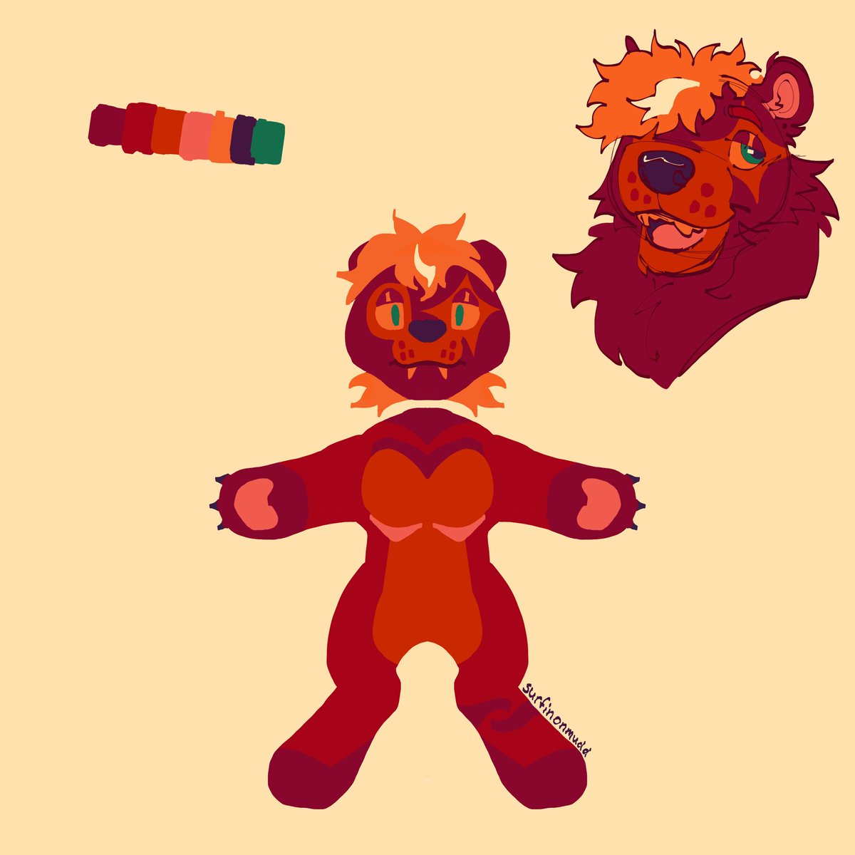 Putting feelers out with a new fursona potentially…. Bear