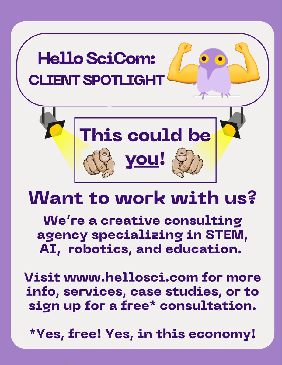 Hello SciCom tweet media