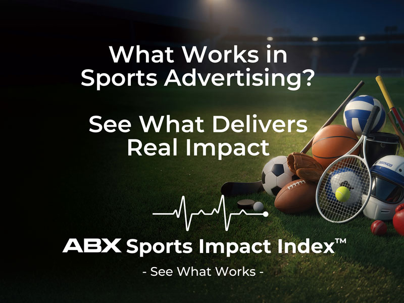What Works in Sports Ads? Sports advertising delivers stronger outcomes when creative is optimized for the environment. The ABX Sports Impact Index™  shows which creative elements drive trust, reputation, and purchase impact—and why. See what works here:  adbenchmark.com/products/abx-s…