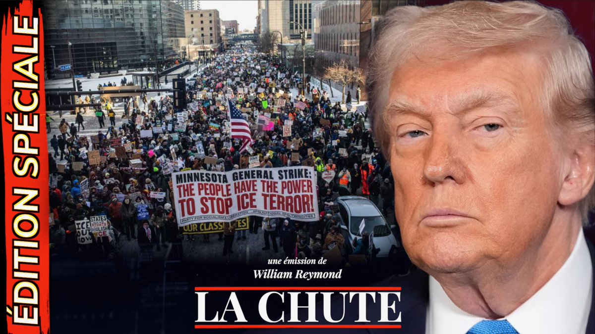 🚨🚨🚨 «  C’est un tremblement de terre qui risque d’emporter Trump et sa majorité »

Impeachment, démissions, sondages, défaites électorales… Les images de l’assassinat de Pretti et la résistance à ICE sèment la panique à la Maison Blanche

EN DIRECT 👇