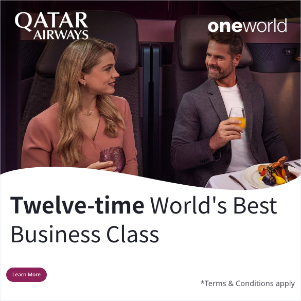 #QatarAirways #Oneworld #PremiumExperience #WorldsBestAirline