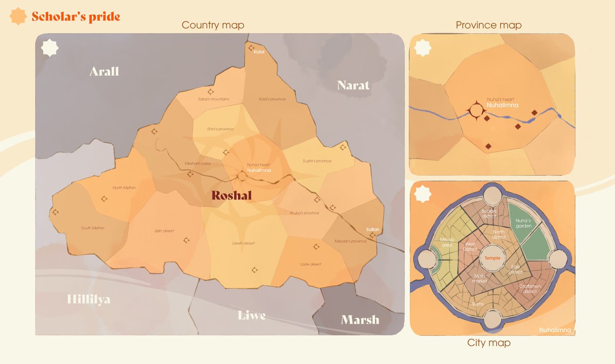 Been working on some worldbuilding project for a challenge this month, I'll start posting it here little by little!
